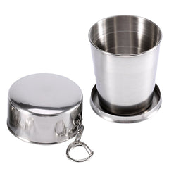 Fdit retractable telescopic cup ideal for hiking and camping trips