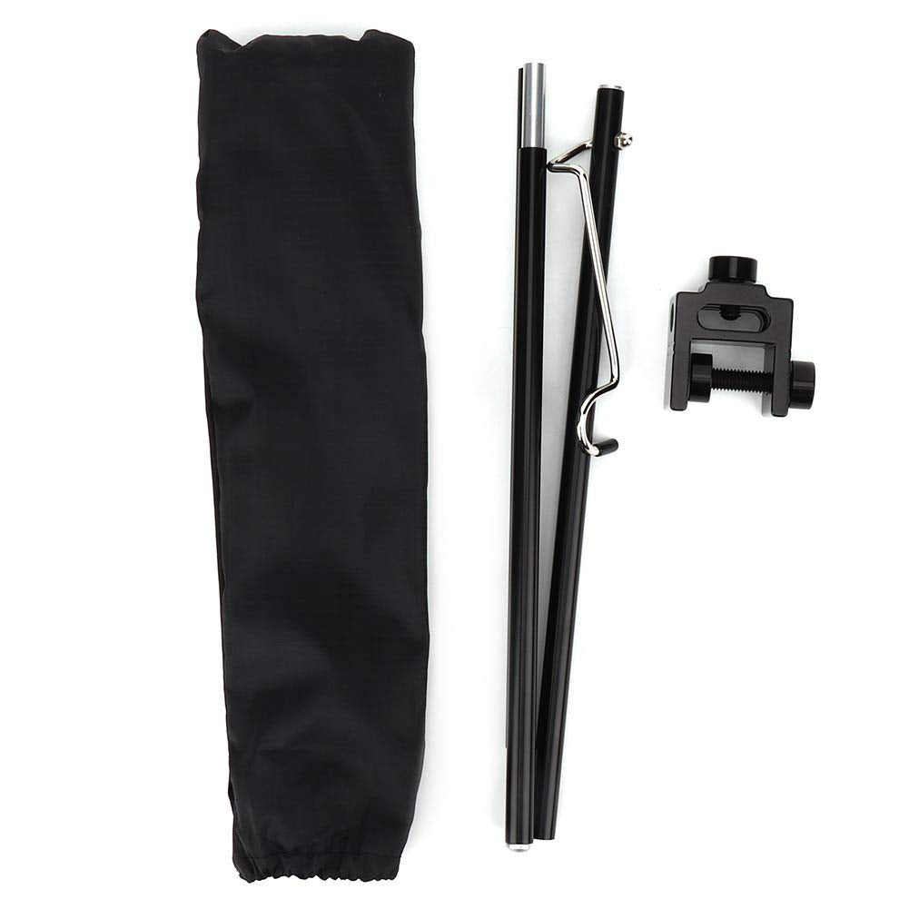 Fdit table clip mount fits up to 3.3 cm thick surfaces for versatile use.