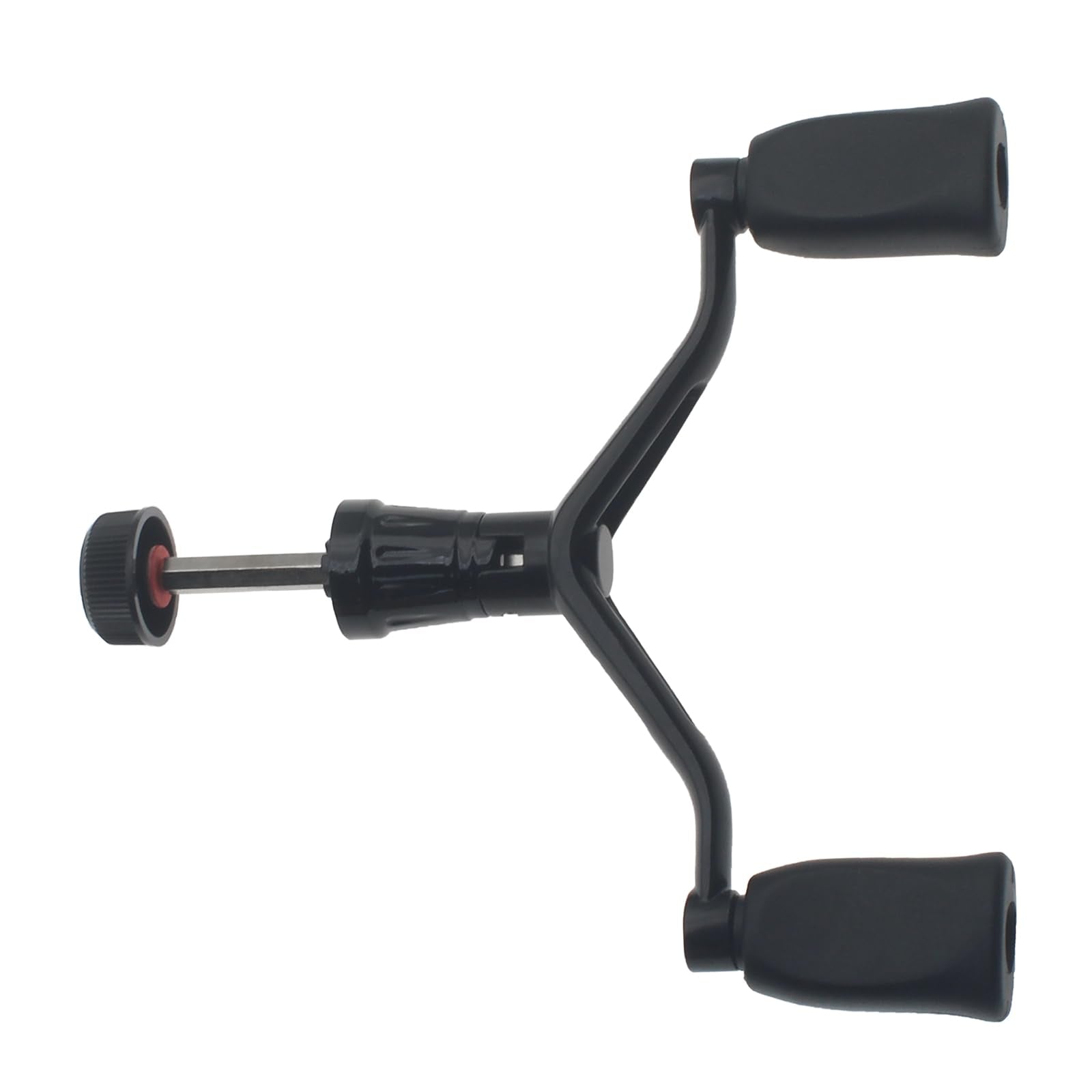 FDXGYH fishing reel handle in silver and black - product image
