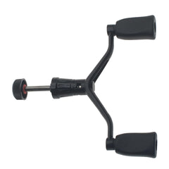 FDXGYH fishing reel handle in silver and black - product image
