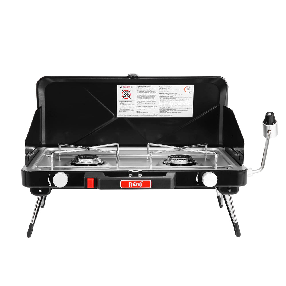Feasto stove ready for picnics and outdoor gatherings.