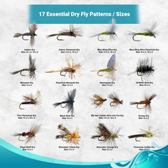 Feeder Creek dry, wet, and streamer variety for precise presentation and confident casting