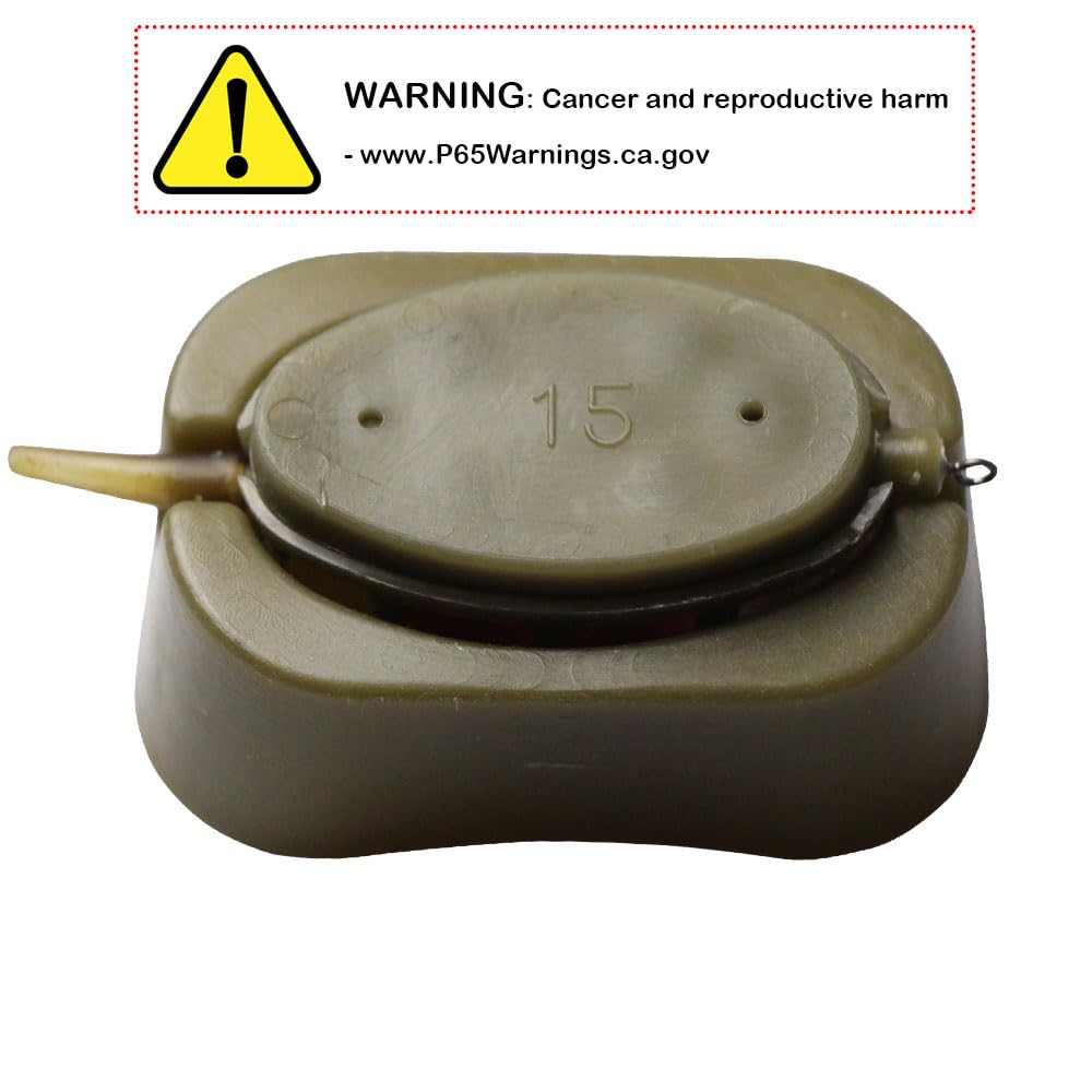 Feeder weights: 30g, 40g, 50g, 60g