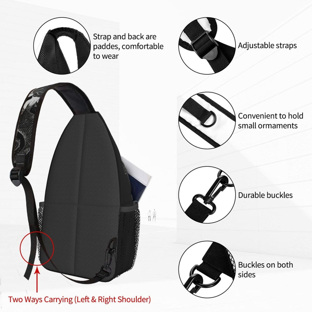 FeHuew Mermaid bag supports multiple wearing styles for travel.