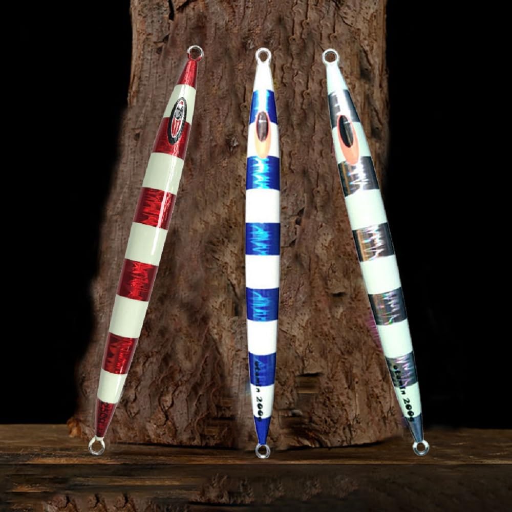 Feianoto saltwater lure ready-for-saltwater setup conveys ruggedness during offshore trips.