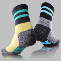 FEIDEER women's hiking socks crew length ready for trekking and daily wear.