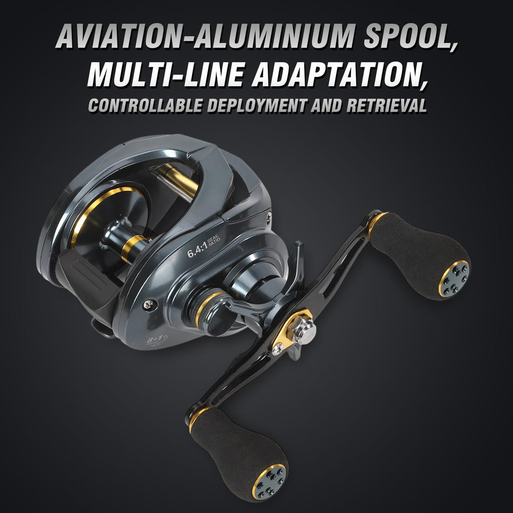 FEIERNOU stainless bearing system delivering ultra-smooth retrieves