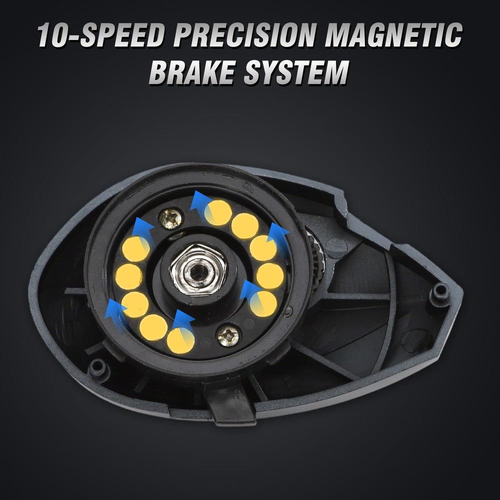 FEIERNOU Baitcasting Reel assembled design ensures reliable performance under pressure.