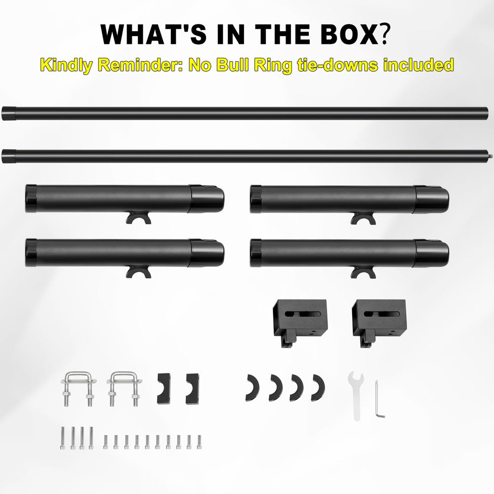FEIMIRE Inshore Rod Holder stores neatly, aiding garage or trunk organization.