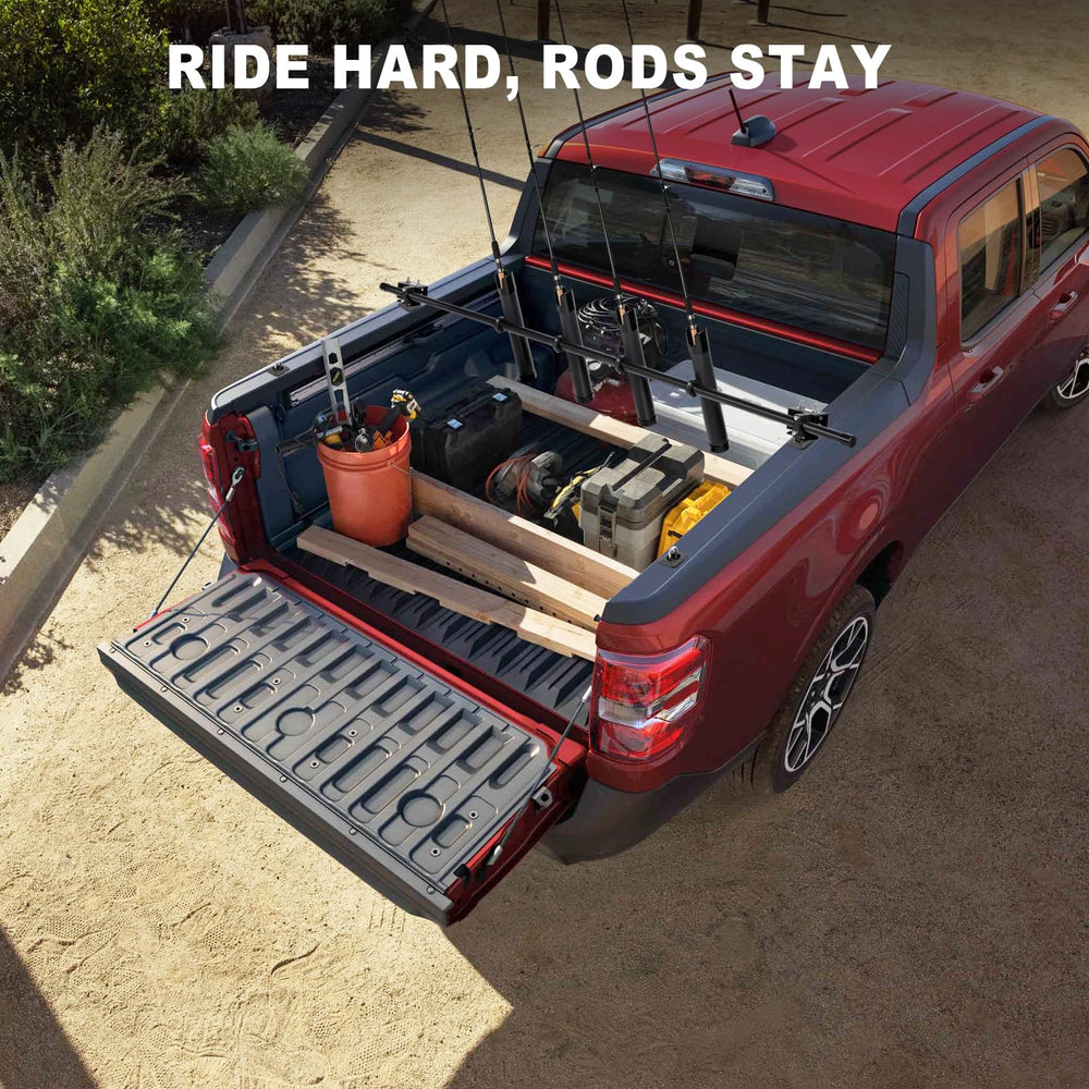 FEIMIRE Inshore Rod Holder fits trucks and SUVs for versatile hauling.