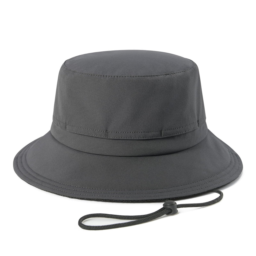 FEINION dark grey bucket hat - back view