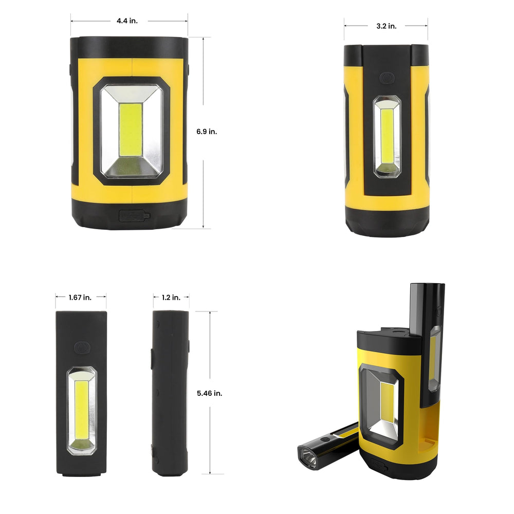 Feit Electric LANRFL1000 side lights include flashlights for handy outdoor tasks.