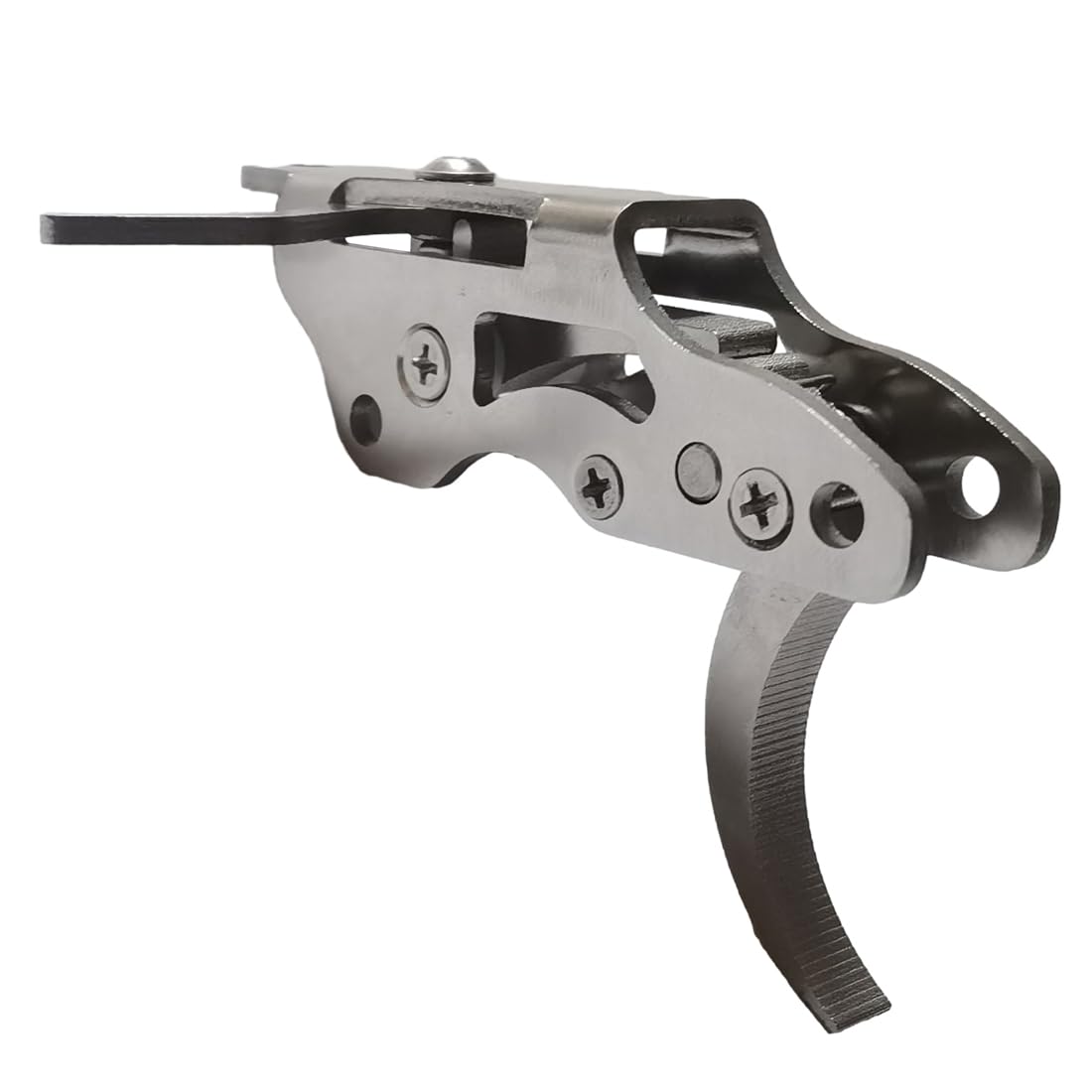 Close-up of FEIXIA-201A 304 stainless steel speargun trigger