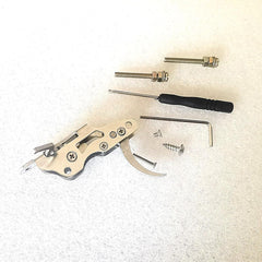 Full metal DIY speargun trigger assembled