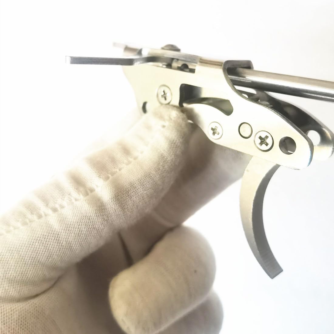 M4 mounting holes and hardware included with trigger