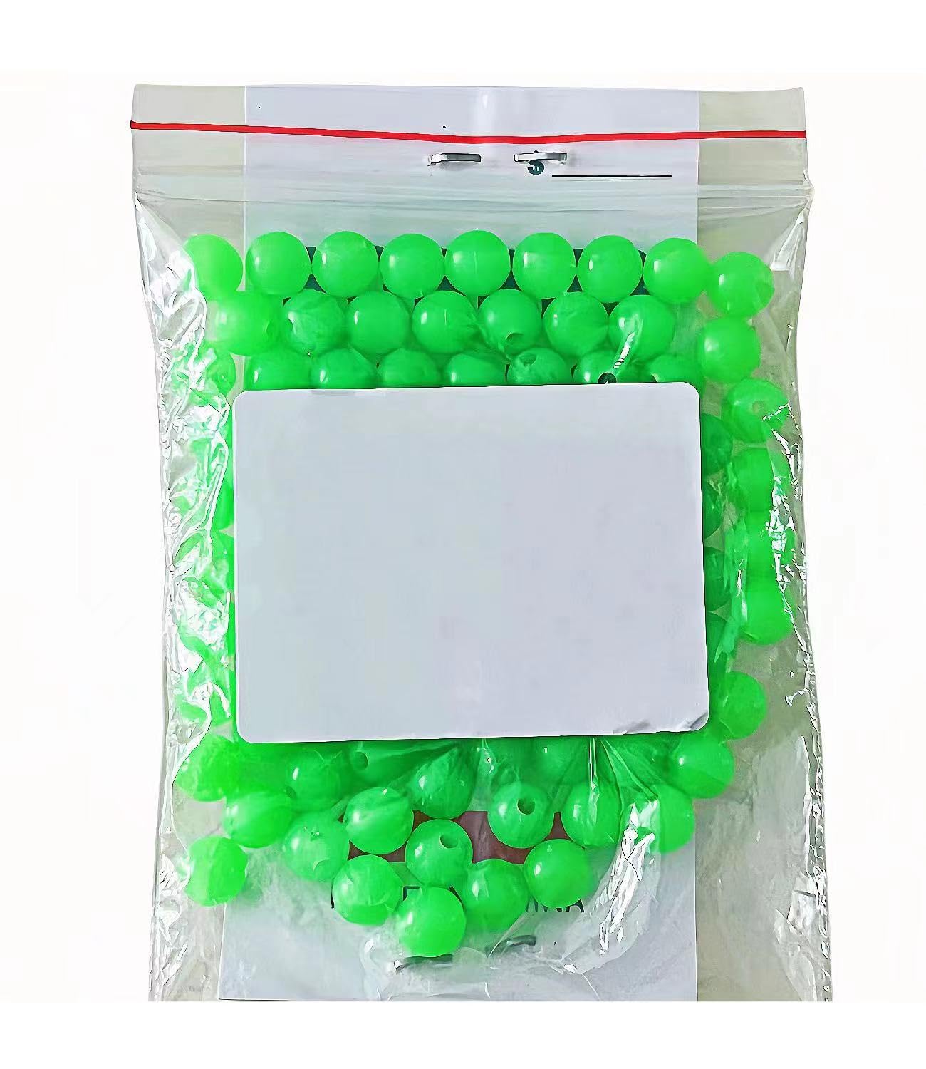 FEIYU 6mm green fluorescent fishing beads – image 1