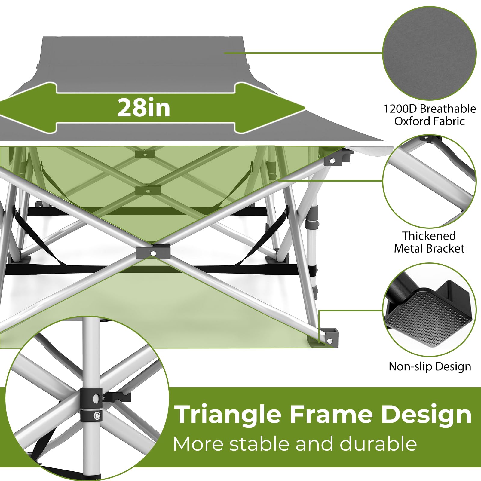 Fenbeli carry bag with handle for easy transport from campsite to car