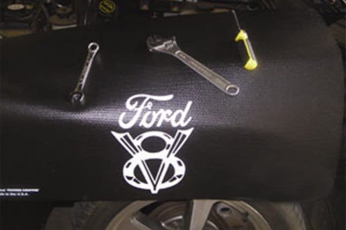 Fender Gripper universal fit 22x34 inch cover over the fender area.
