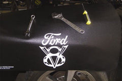 Fender Gripper universal fit 22x34 inch cover over the fender area.