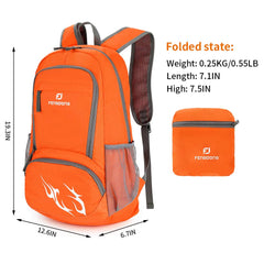 FENGDONG 35L backpack open-35l-capacity showcasing spacious load