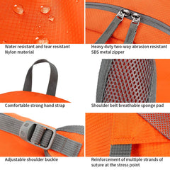 FENGDONG 35L backpack tear-resistant-fabric durable nylon for rugged use