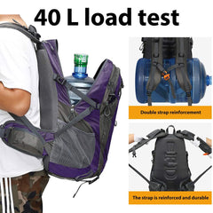FENGDONG backpack with breathable shoulder straps boosts comfort on long hikes.
