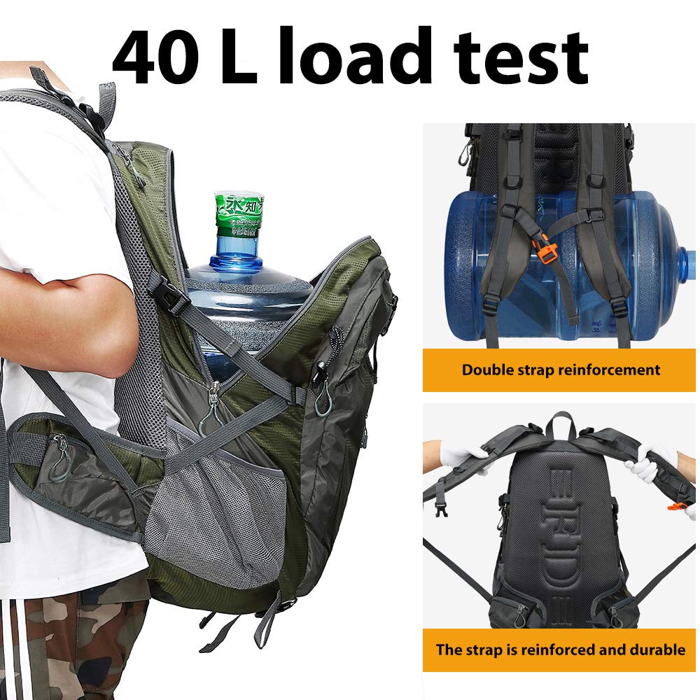 FENGDONG lightweight backpack design emphasizing easy packing and transport.