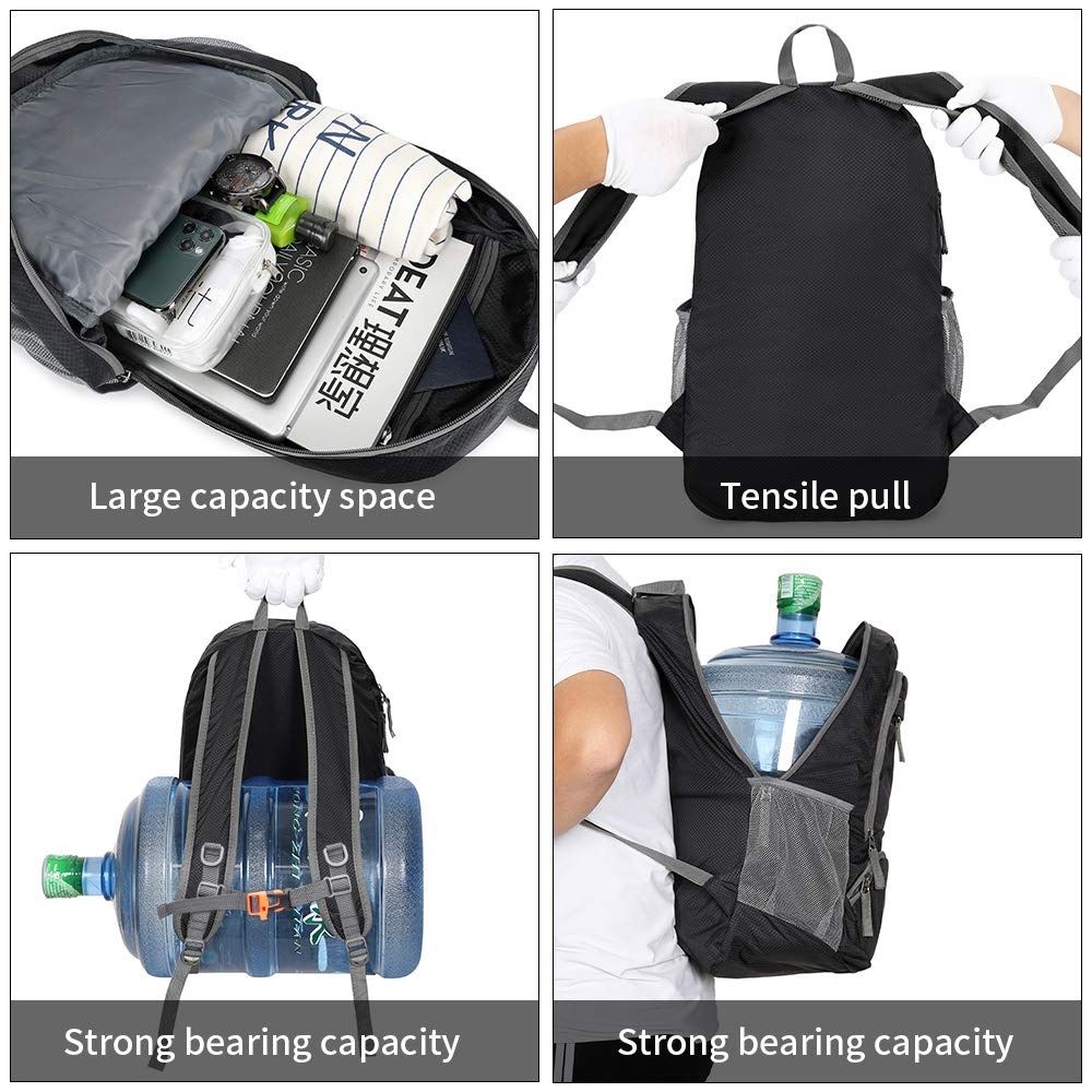 FENGDONG padded shoulder straps provide all day carry comfort