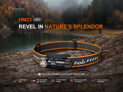 Fenix headlamp red light mode preserves night vision for guiding tasks