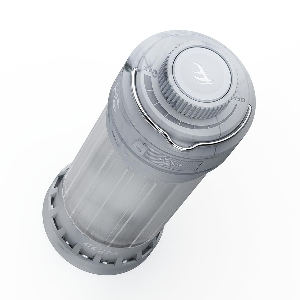 Fenix CL22R downward task light for precise foreground visibility.