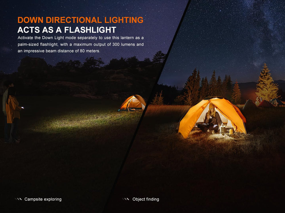 Fenix CL22R runtime up to 200 hours supports multi-day trips.