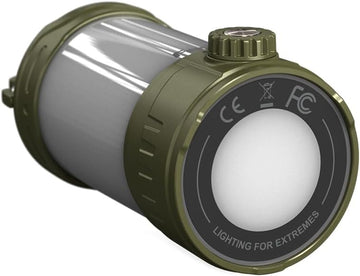 650 lumen brightness demonstrated by Fenix CL26R Pro during night setup