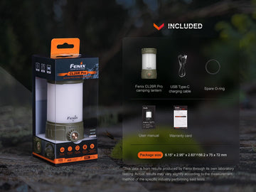 Fenix CL26R Pro ideal for hurricane, emergency, hiking, and power outages