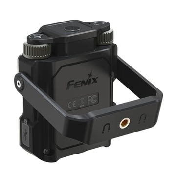 Fenix CL27R red LED mode highlighting night vision preservation during outdoor nights.