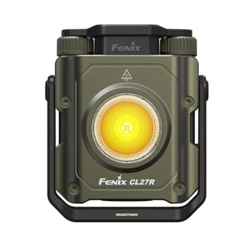Fenix CL27R USB-C recharge port shown for quick recharging on-site or at home.