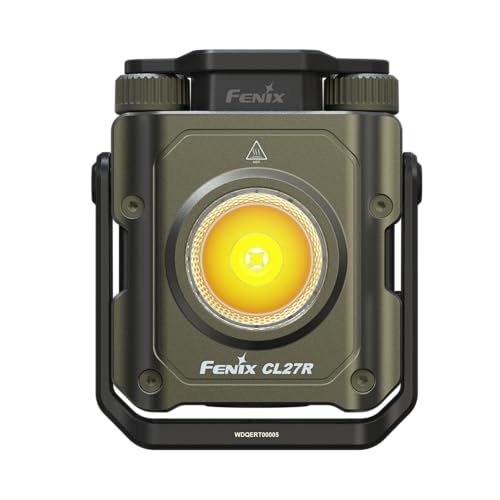 Fenix CL27R USB-C recharge port shown for quick recharging on-site or at home.