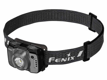 Fenix HL12R V2.0 headlamp worn on the head for hands-free nighttime visibility