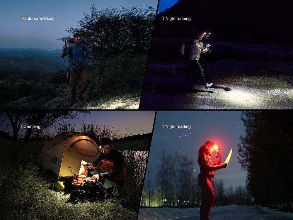 Fenix HL18R-T V2.0 red light mode preserves night vision and signals teammates