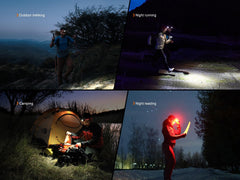 Fenix HL18R-T V2.0 red light mode preserves night vision and signals teammates