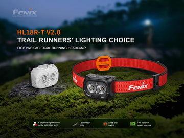 Fenix HL18R-T V2.0 warm white output reduces eye strain on long night routes