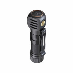 Fenix HM61R v2.0 right-angle flashlight in use for precise lighting.
