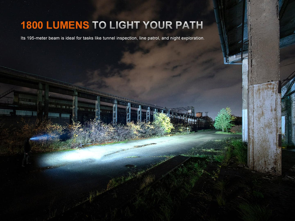 Fenix HM61R V3.0 wide flood illuminates close-up work details