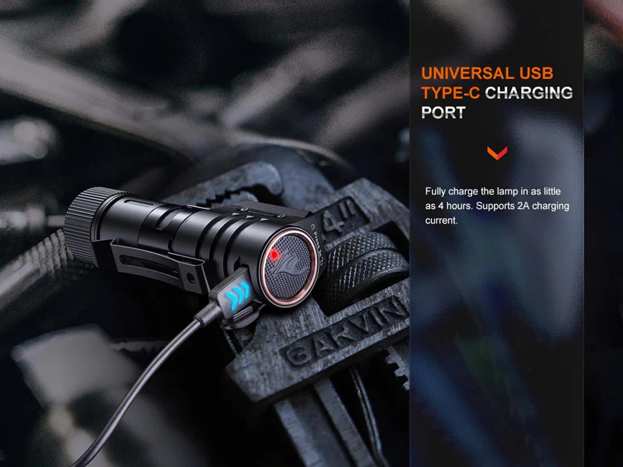 Fenix HM71R magnetic-base enables hands free lighting