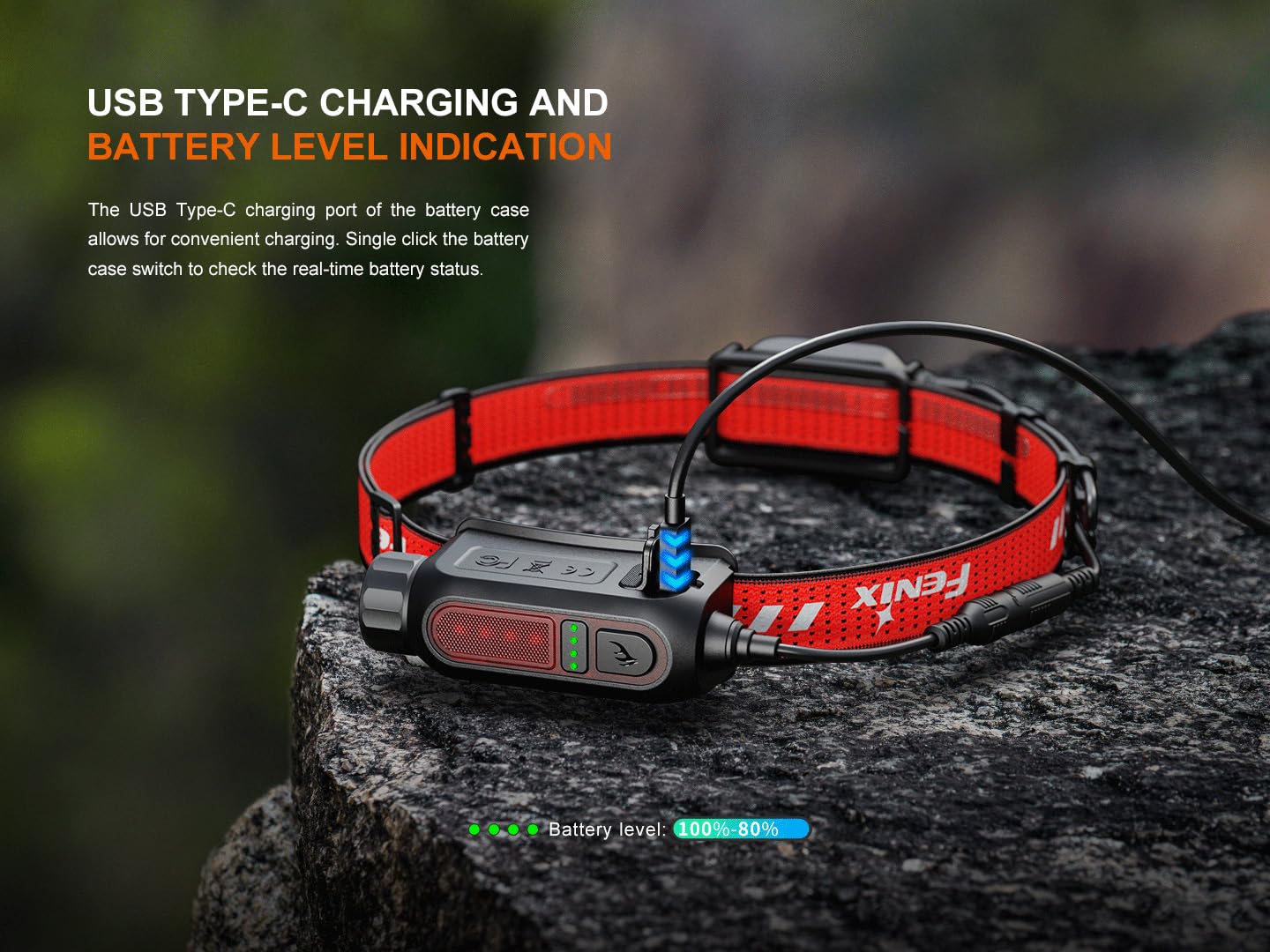 Fenix HP12R-T IP66-rated durability protects against weather and dust