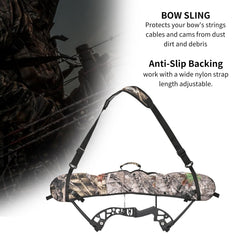 Fenjaner anti-slip backing secures the bow during movement.