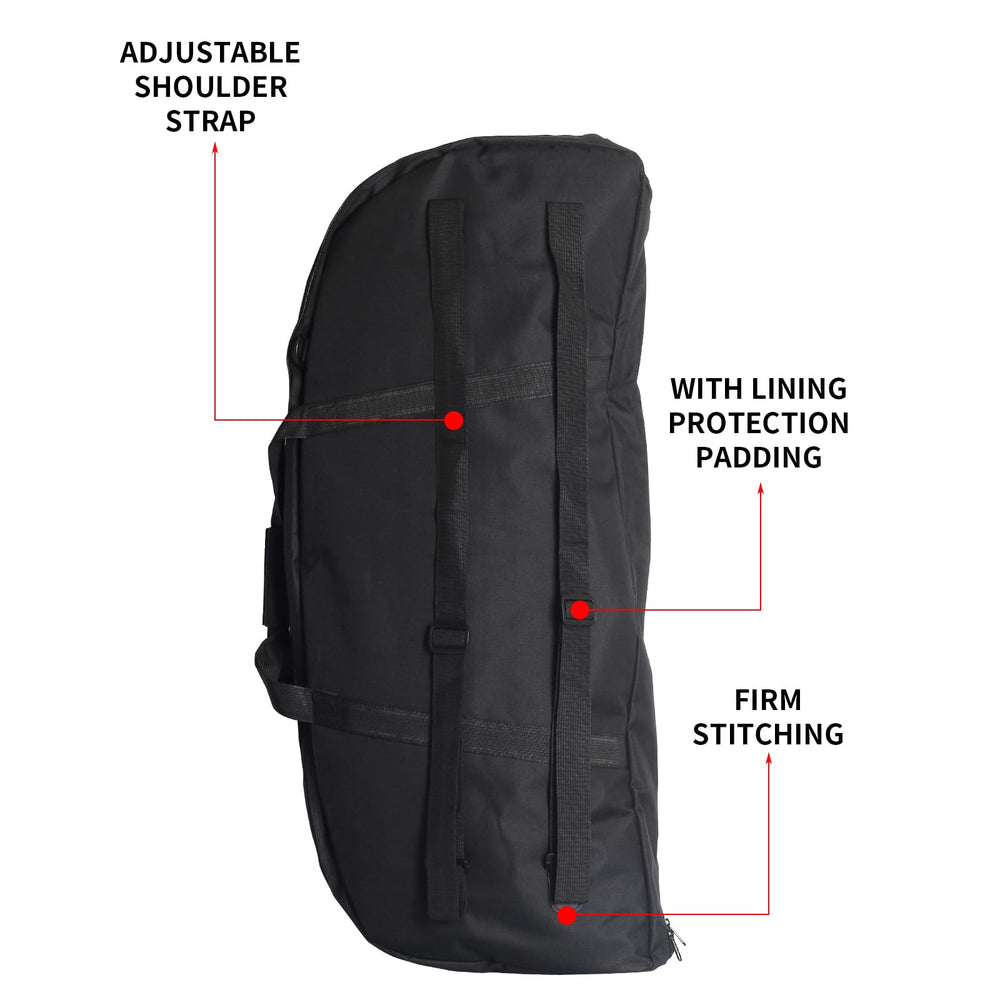 FENJANER archery bow case 600D canvas provides durability and breathability.