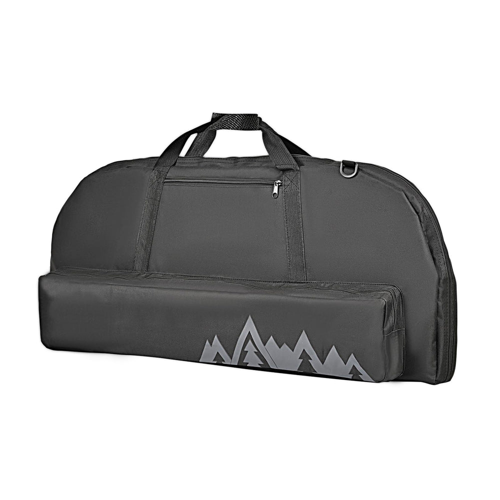 FENJANER archery bow case front view 37-inch shows compact design for easy transport.