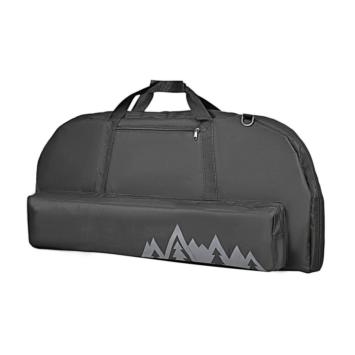 FENJANER archery bow case front view 37-inch shows compact design for easy transport.