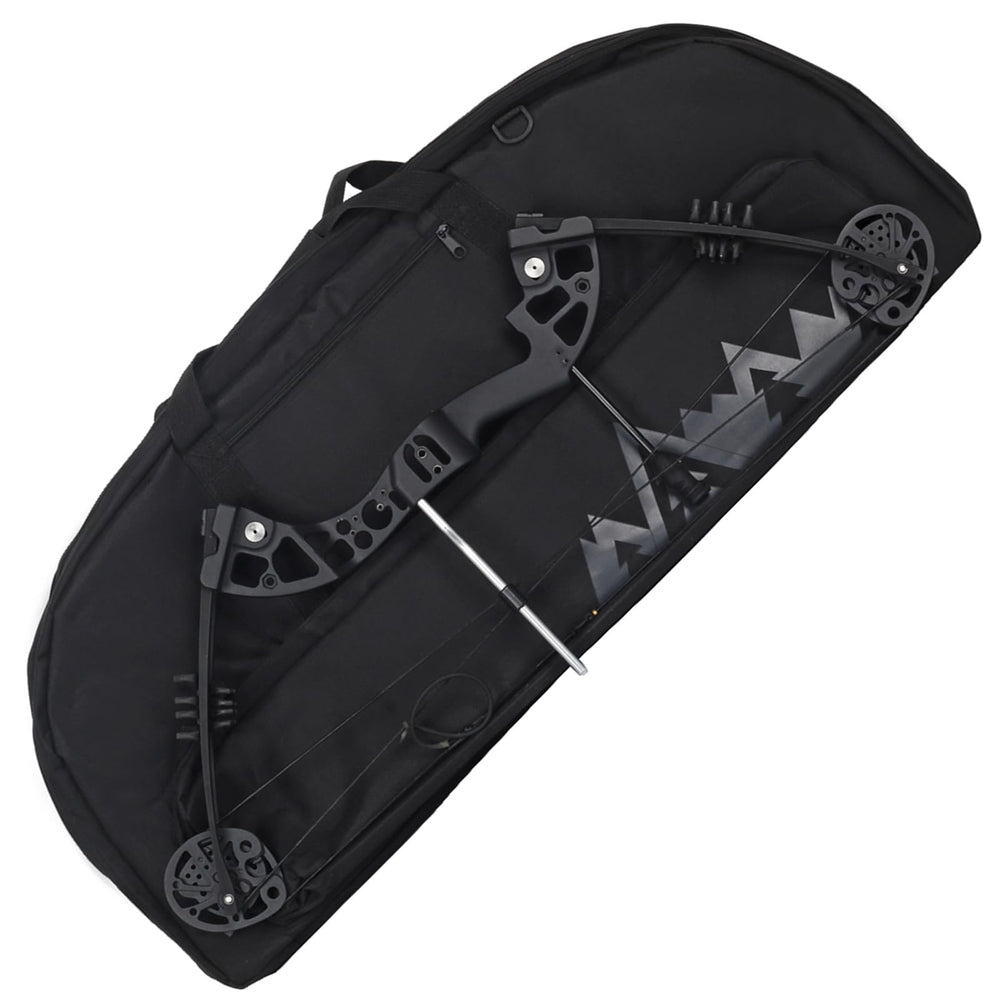 FENJANER archery bow case zip closure protects gear during transit.
