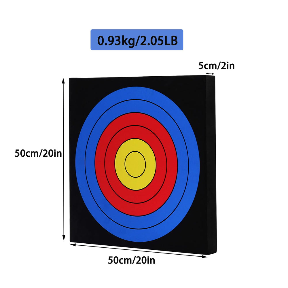 FENJANER foam target bright center printed surface for easy aiming